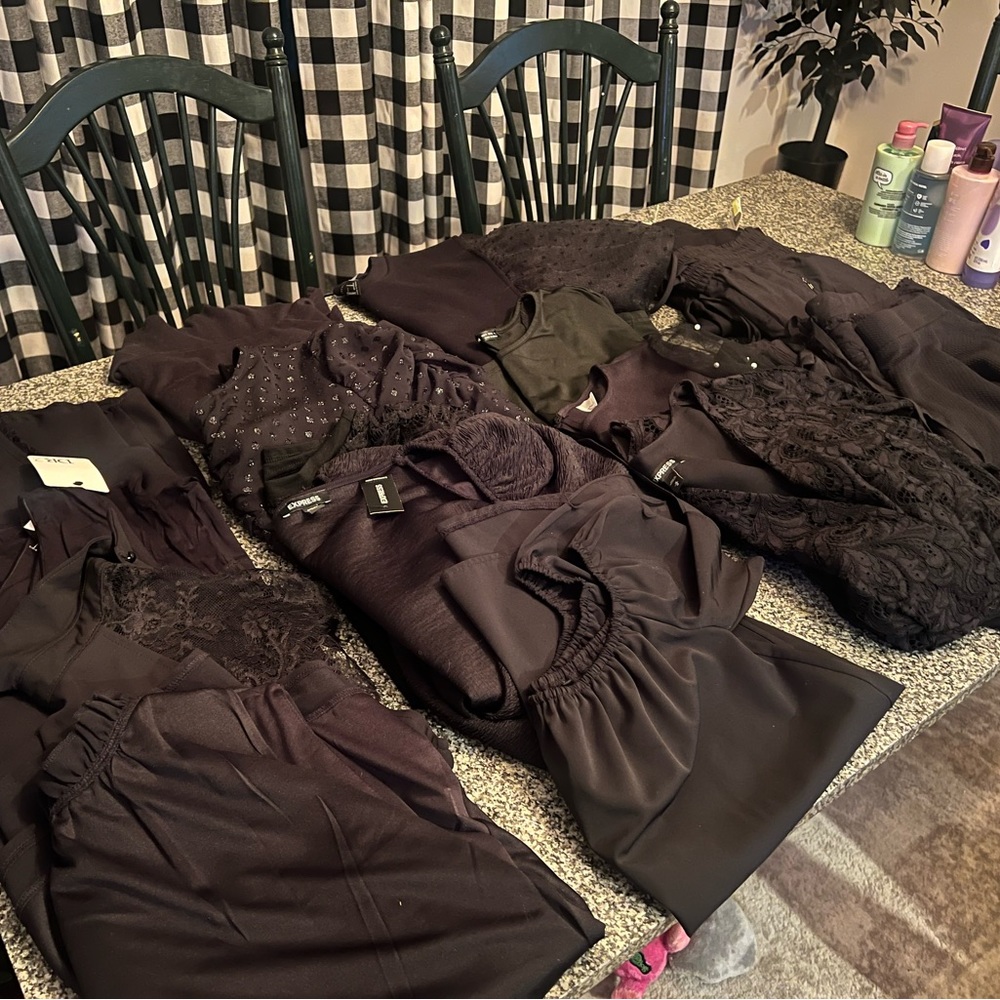 Black dressy work clothes